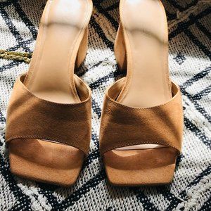 Abound Mules WOMEN 6-1/2. Worn once